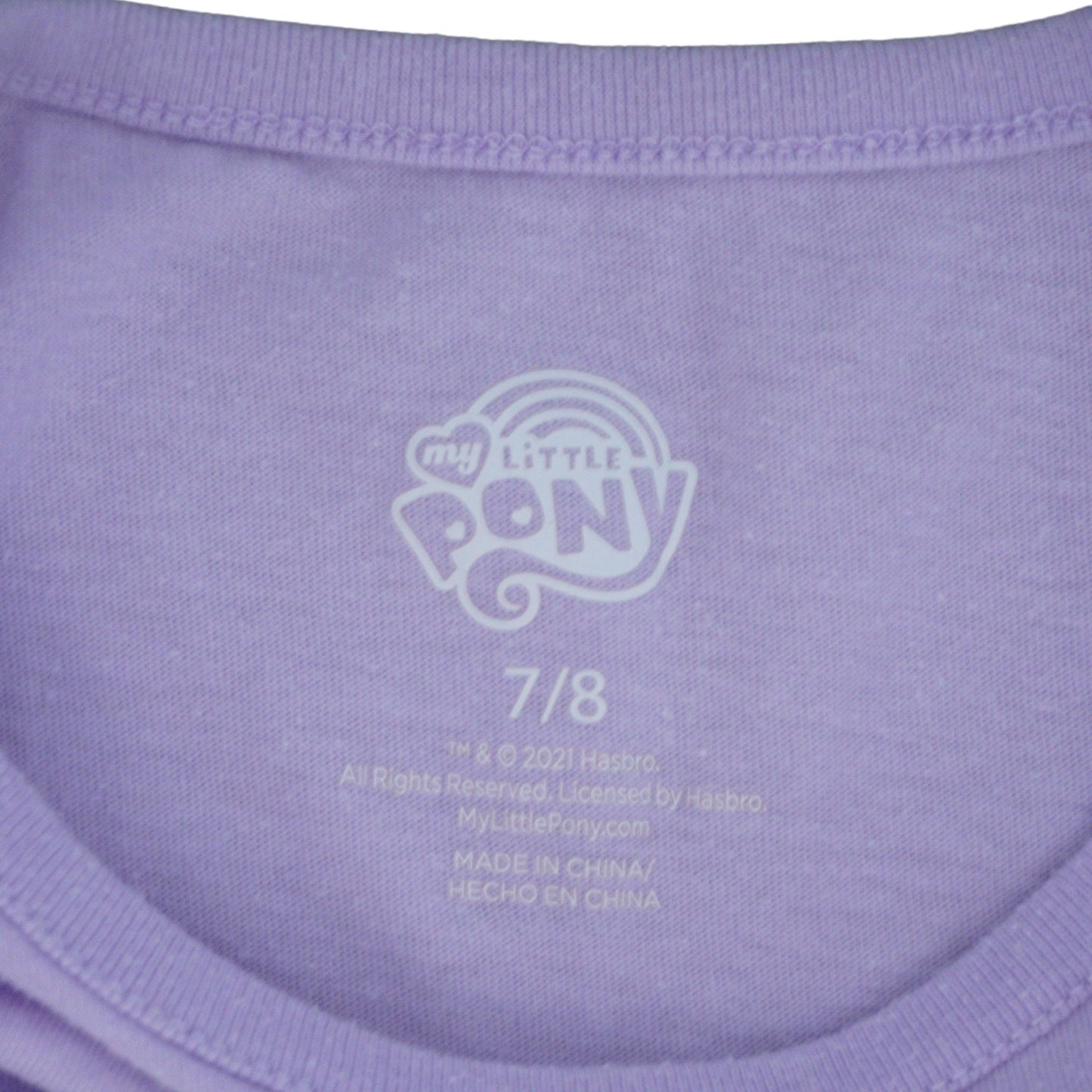 Camiseta infantil My Little Pony - Lila - Niña 7/8