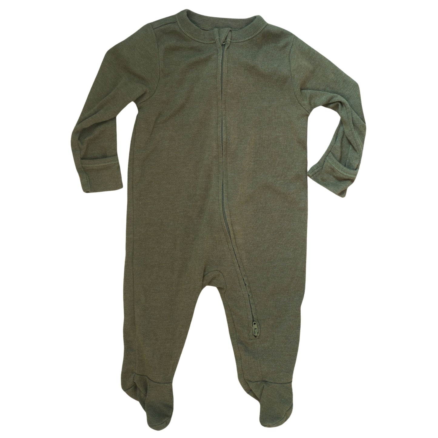 Baby Old Navy - Army Green Footie - Boy 3-6m