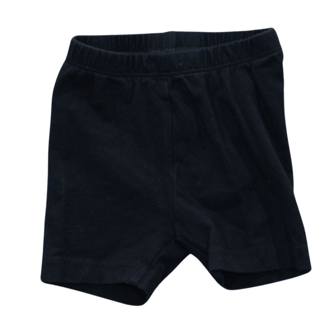 Pantalones cortos de ciclismo negros Old Navy para niños pequeños, 18-24 meses