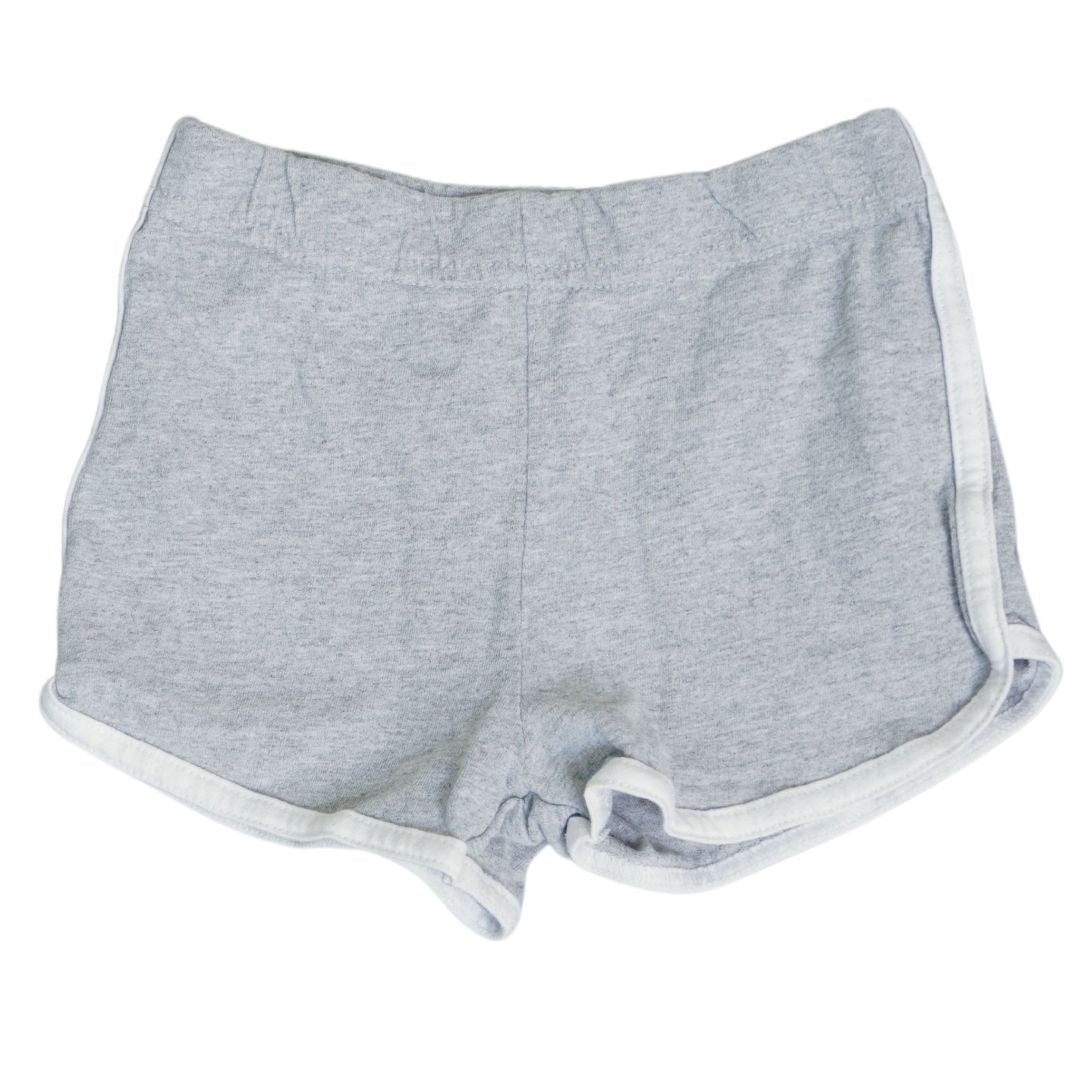 Pantalones cortos deportivos grises para niños pequeños, 5T