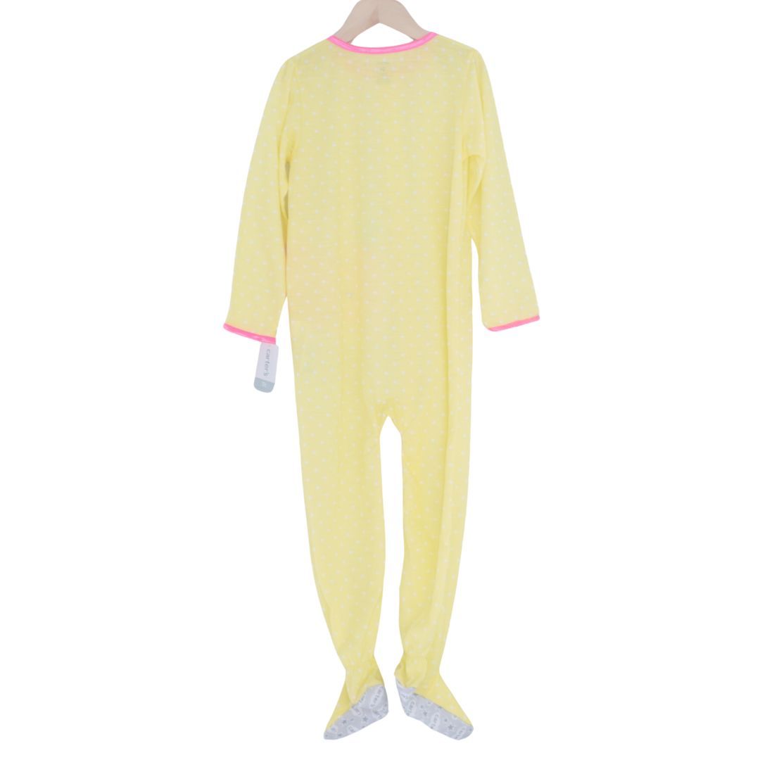 Carter's - Pijama con patas de cangrejo amarillas, 5T