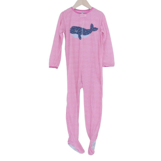 Carter's - Pijama con patas de ballena rosa, 5T