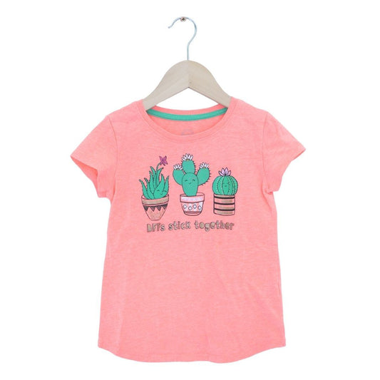 Pink Wonder Nation "BFFs Stick Together" Girl's T-Shirt, 6