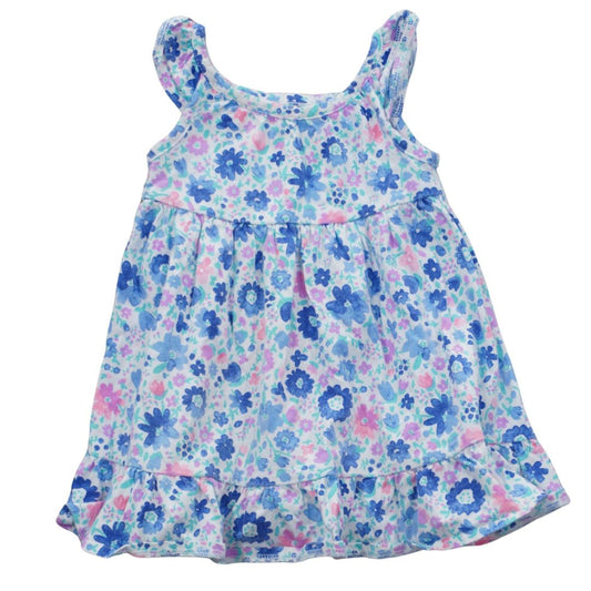 White OshKosh B'gosh Floral Dress, 9-12 m