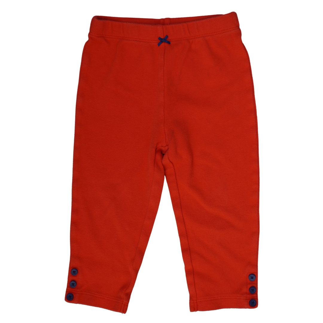 Toddler Red Carter's Pull-on Pants, 24 m