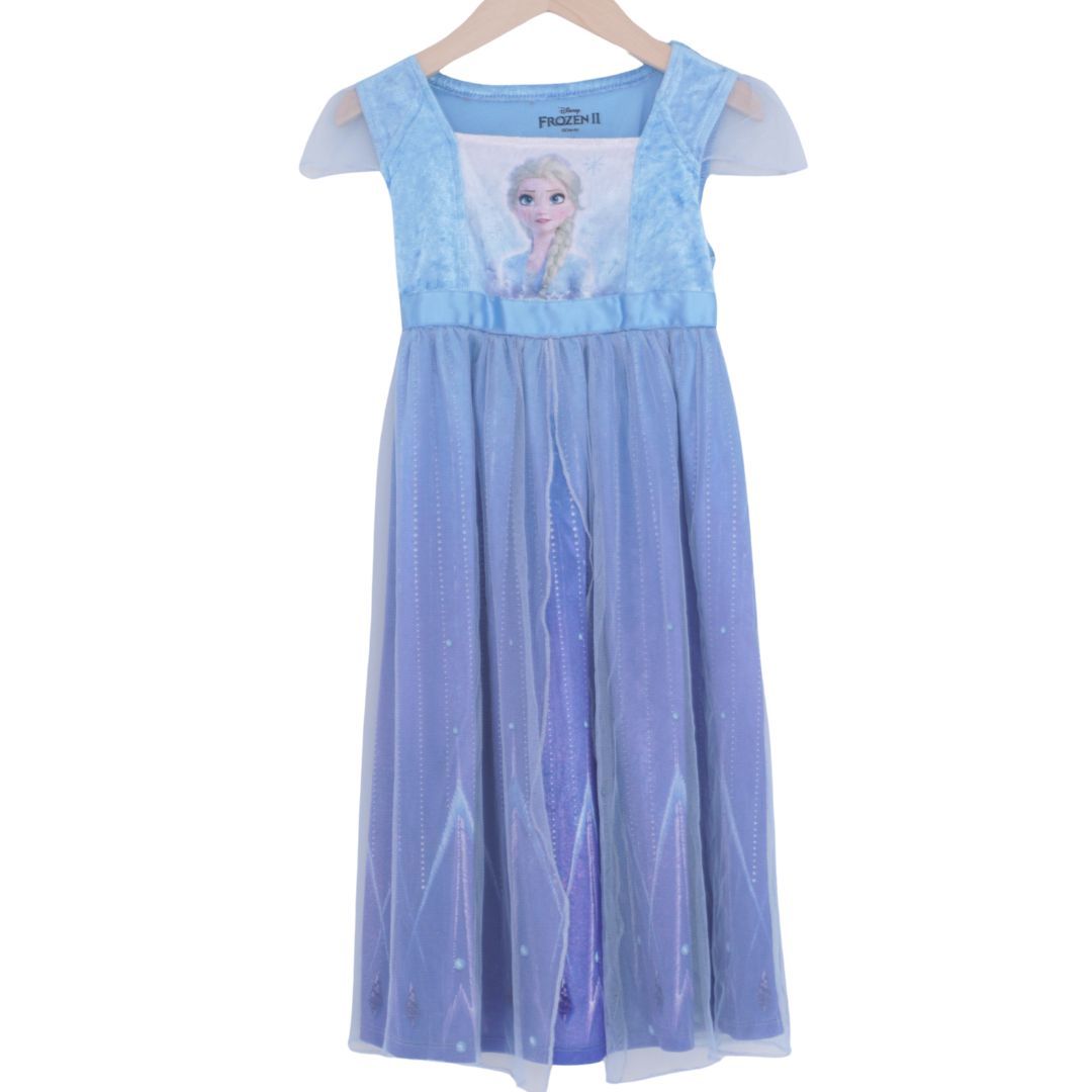 Disney - Blue Frozen II Nightgown, 4/5