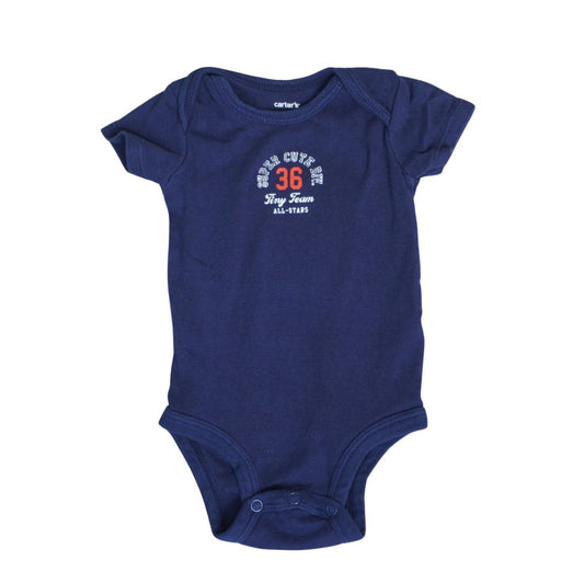 Baby Blue Carter's Tiny Team Onsie, 3 m