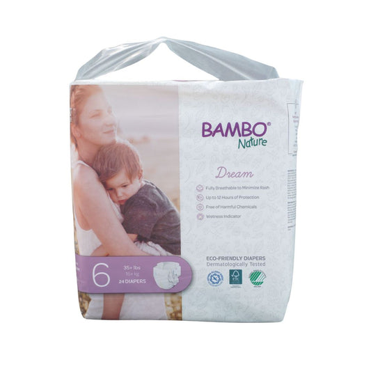 Baby Bamboo Nature Dream Diapers, 6