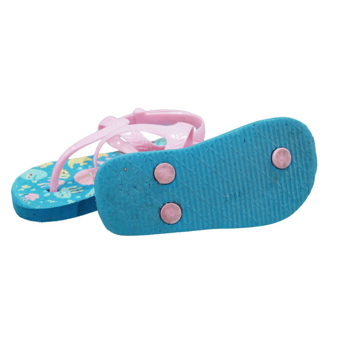 Toddler Blue  Flip Flops, 7