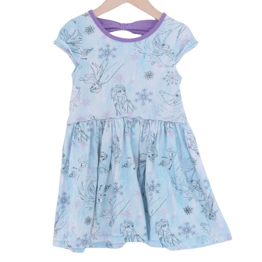 Disney - Blue Frozen II Dress, 5