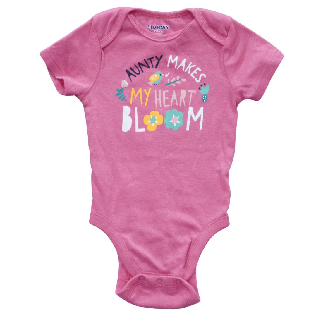 Toddler Pink Old Navy Graphic Bodysuit, 18-24 m