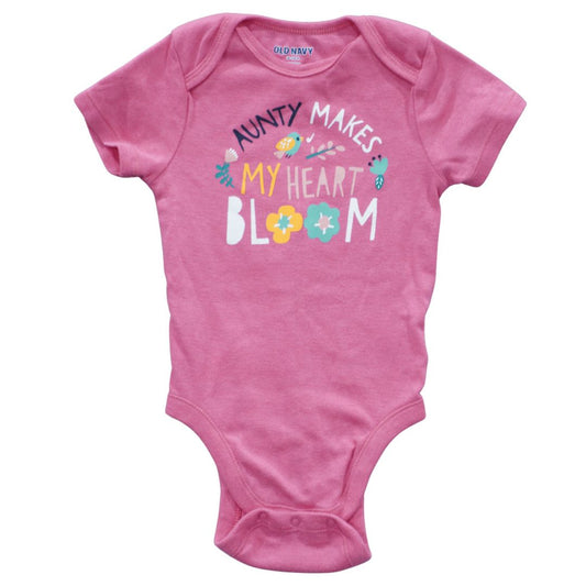 Body gráfico rosa de Old Navy para niños pequeños, 18-24 meses