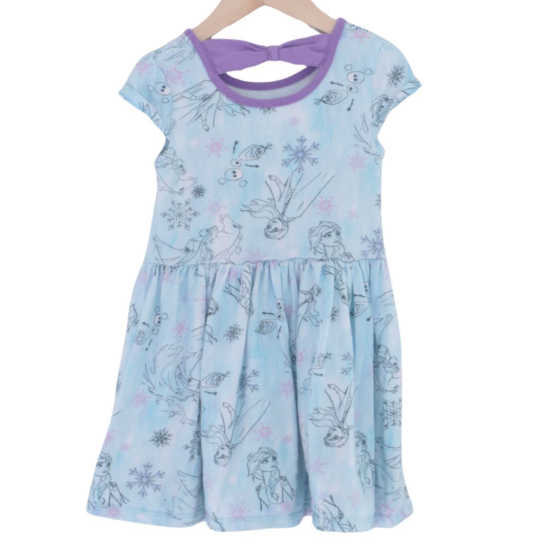 Disney - Blue Frozen II Dress, 5