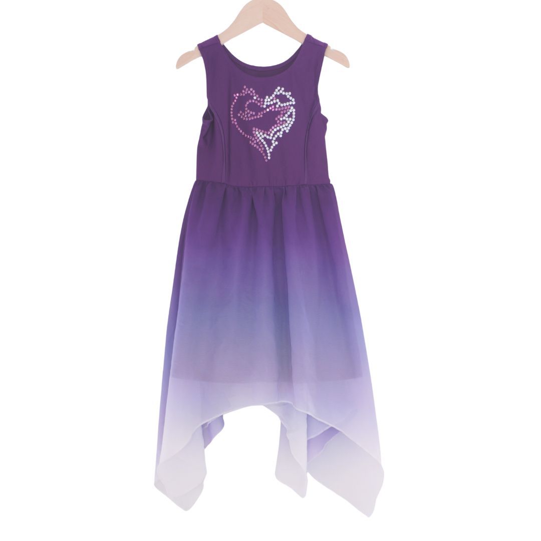 Disney - Vestido morado con corazón de Los Descendientes, 4/5