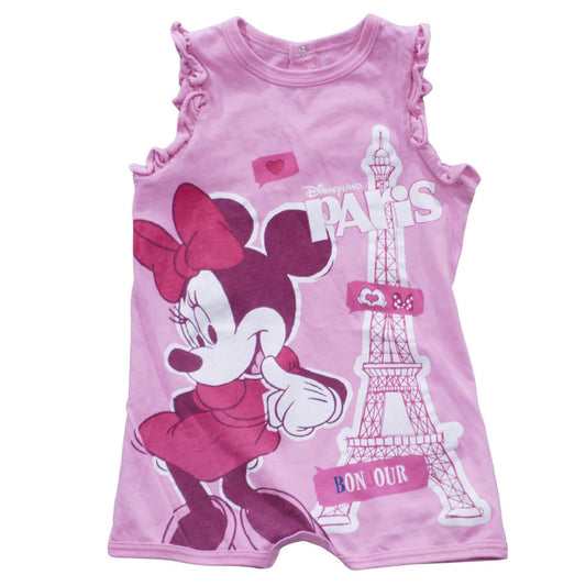 Toddler Pink Disneyland Paris Minnie Mouse Romper, 24 m