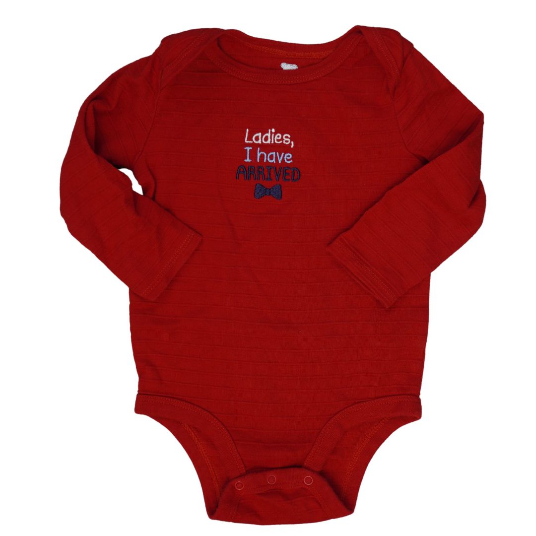 Baby Red Koala Baby "Ladies, I Have Arrived" Long Sleeve Bodysuit, 12-18 m