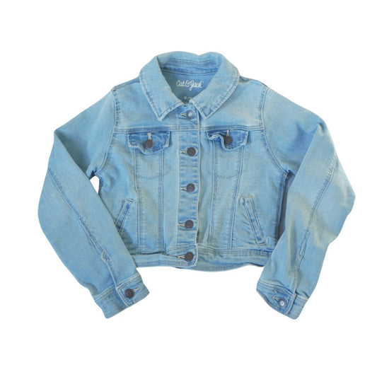 Kid's Blue Cat & Jack Denim Jacket, 7/8