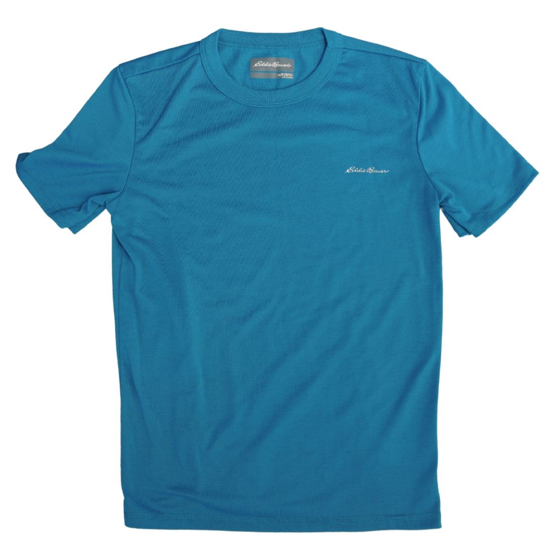 Kid's Blue Eddie Bauer T-shirt, Medium