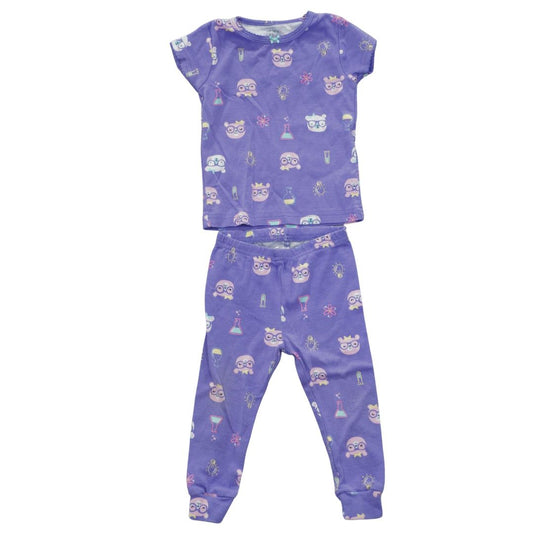 Purple Carter's Science Pajamas, 12 m