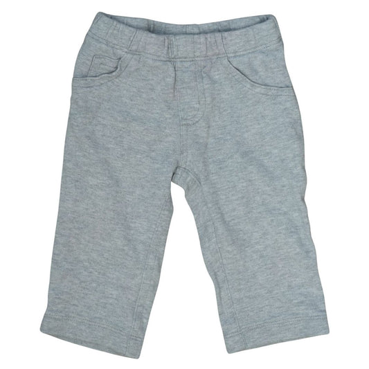 Pantalones de bebé Carter's con bolsillos falsos, gris, 6 m