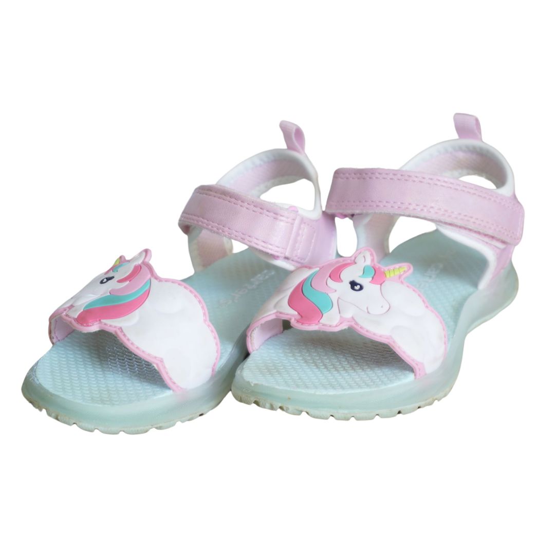 Kid's Carter's Light Up Unicorn Sandals, 9