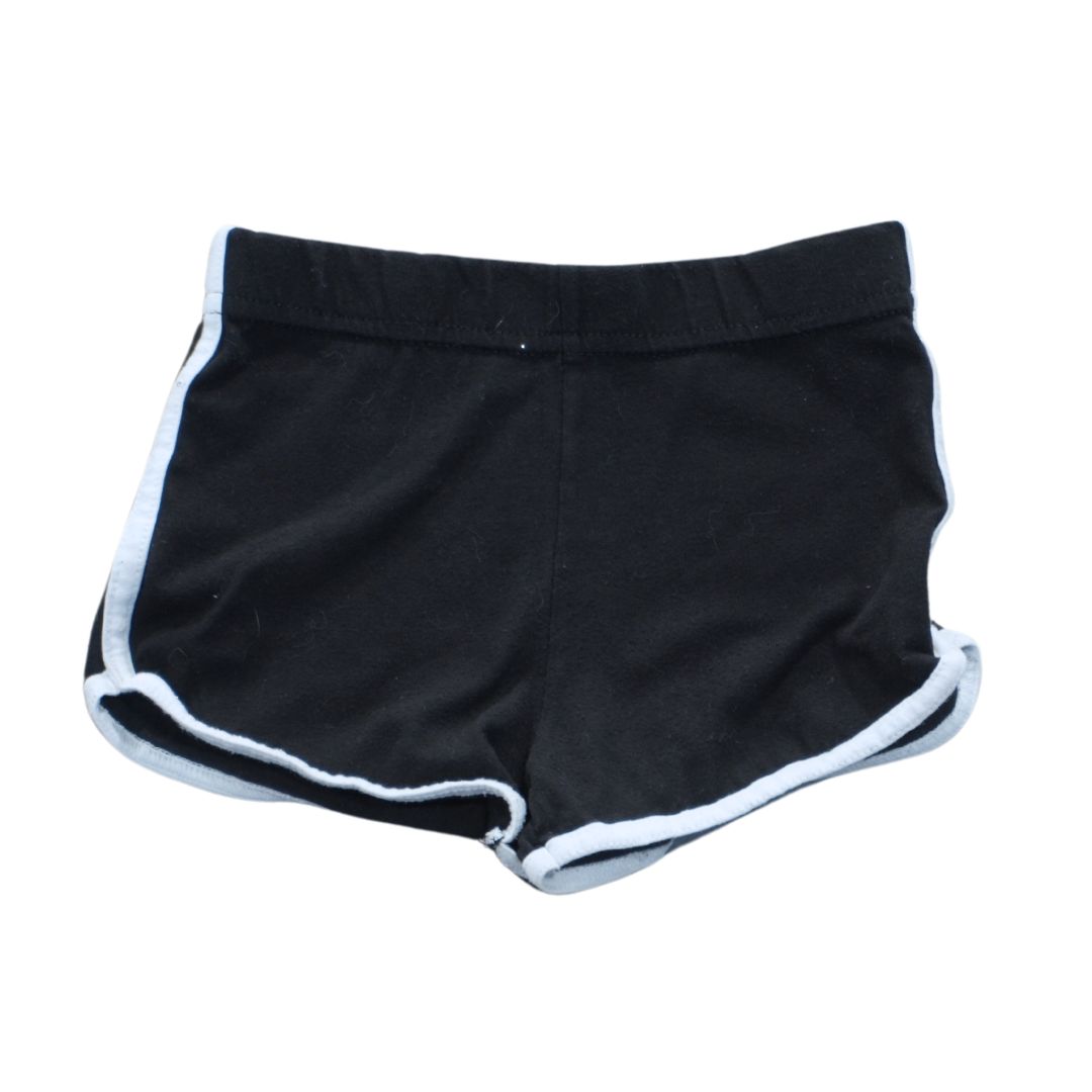 Pantalones cortos Garanimals negros para niños pequeños, 5T