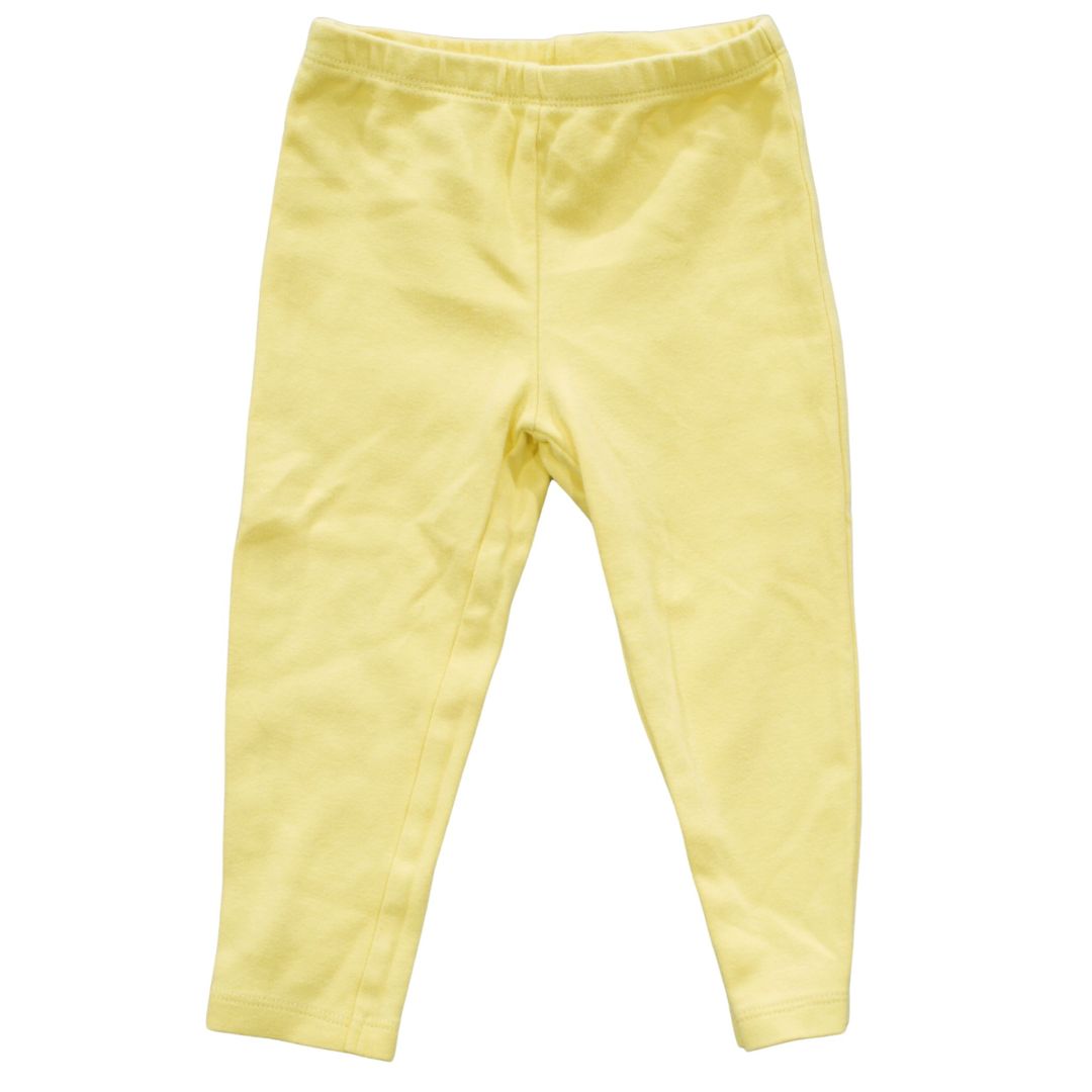 Leggings Carter's para bebé, color amarillo, 24 m