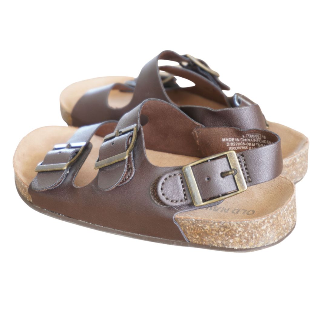 Sandalias Old Navy marrones para niños, 9