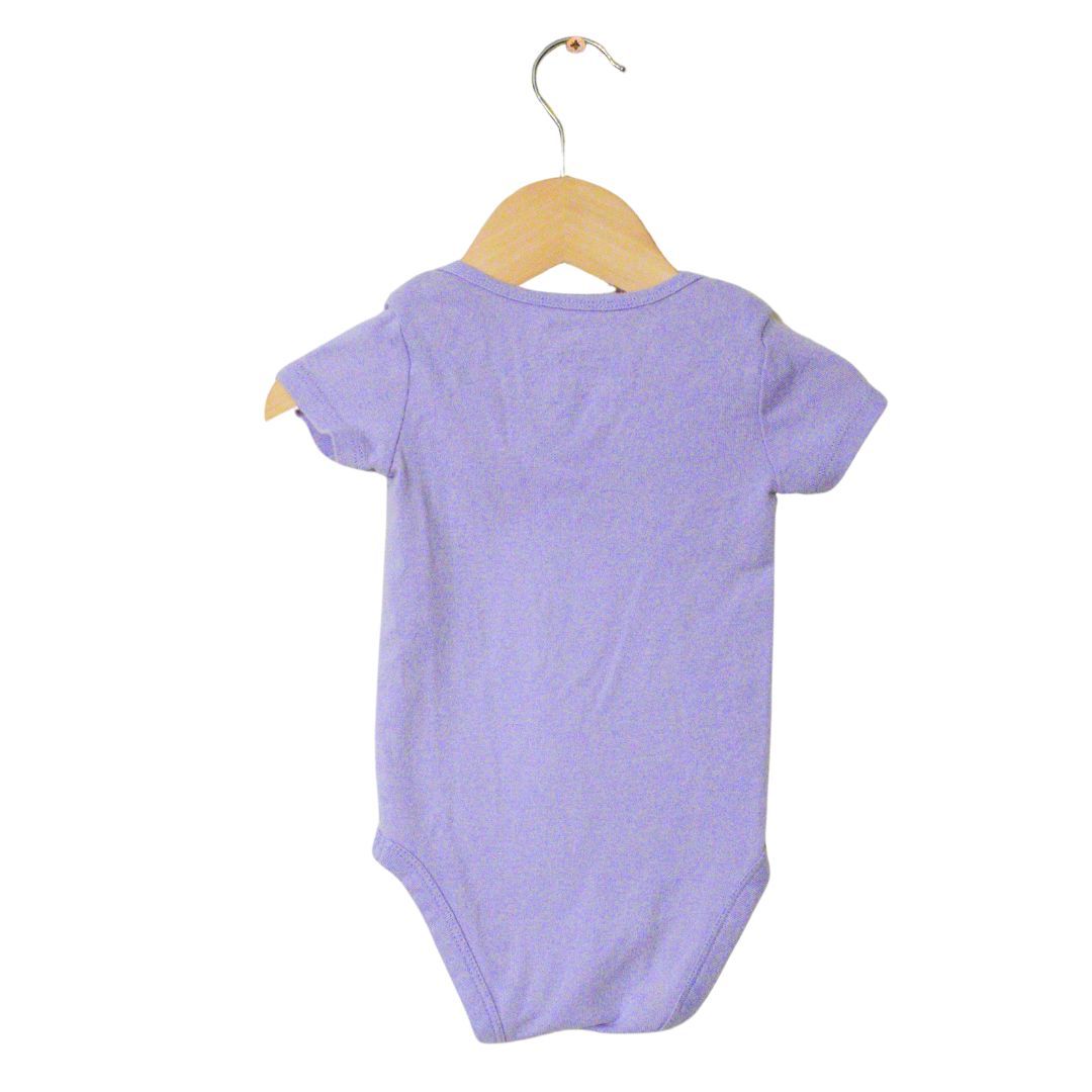 Purple Okie Dokie Girl's Bodysuit, 9 m