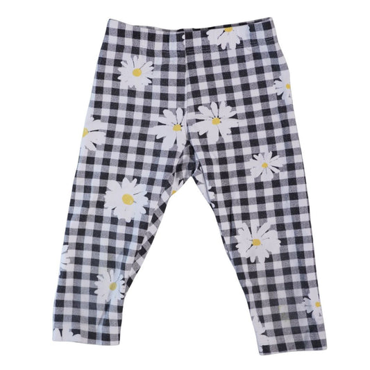 Kid's Wonder Nation Checkered Capri Pants