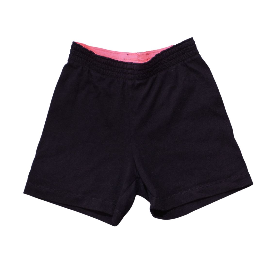 Kid's Black Wonder Nation Shorts, XS