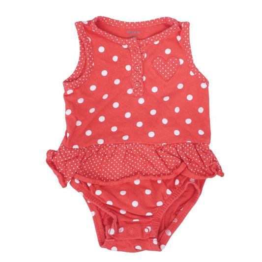 Carter's - Pink Polka Dot Bodysuit, 6 m