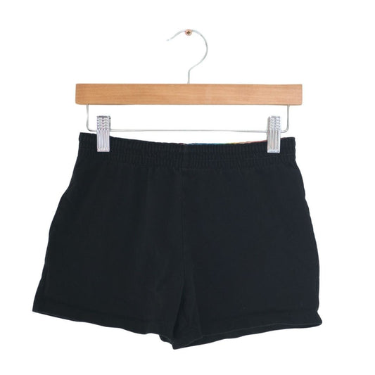 Black Wonder Nation Girl's Active Shorts, 7/8