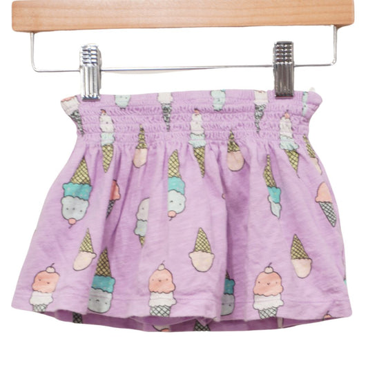 Purple Carter's Ice Cream Skirt with shorts, 2T