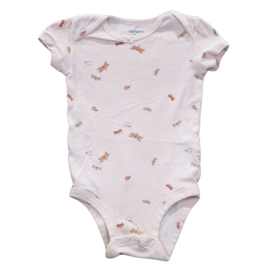 Pink Carter's Fireflies Bodysuit, 9 m