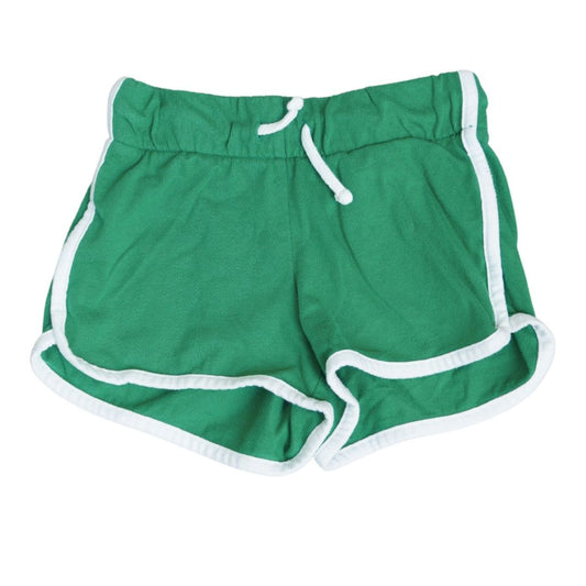 Pantalones cortos deportivos verdes Old Navy para niños, talla XS