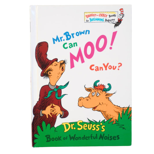 Toddler Dr Seuss Mr. Brown Can Moo! Can you?