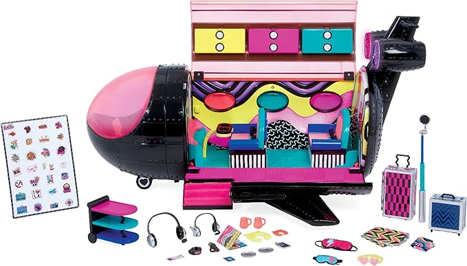 L.O.L. Surprise! Remix 4 in 1 Exclusive Plane Playset