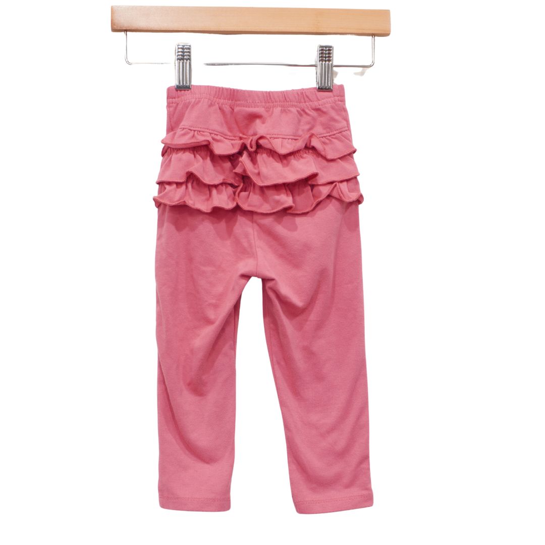 Pantalones con volantes de Garanimals en color rosa, 24 m