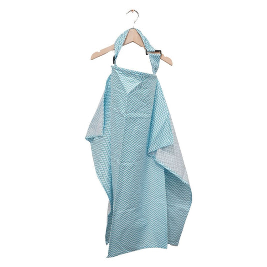 Blue  Nursing Cover