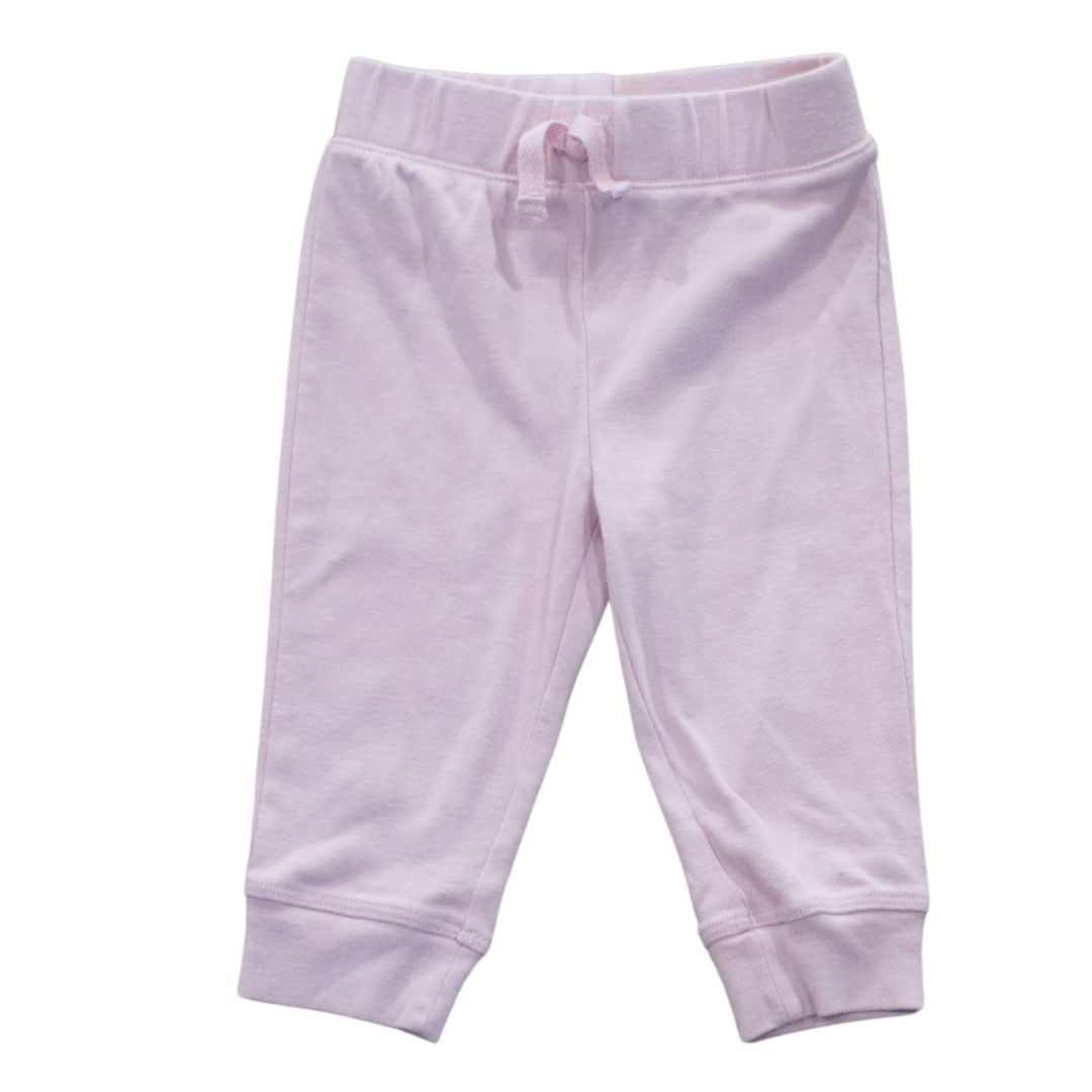 Pink Jumping Beans Pull-On Pants, 9 m