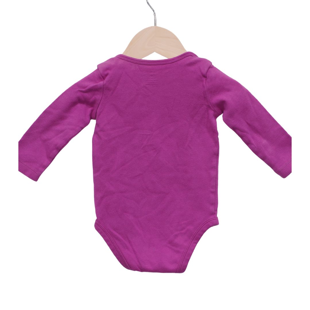 Purple Carter's "Daddy's Princess has Arrived" Long Sleeve Bodysuit, 9m