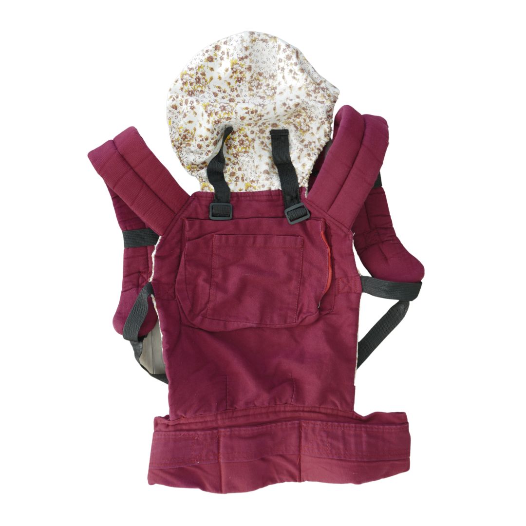 Burgundy Baby Carrier