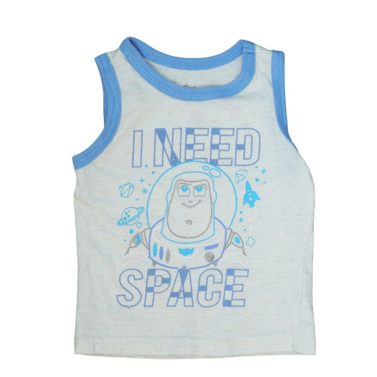 Camiseta sin mangas para bebé Disney Disney's Buzz Lightyear en color beige, 12 m