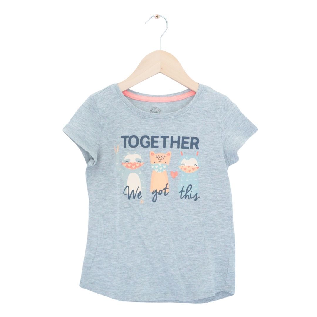 Wonder Nation "Together We Got This" Girl's T-Shirt, 6