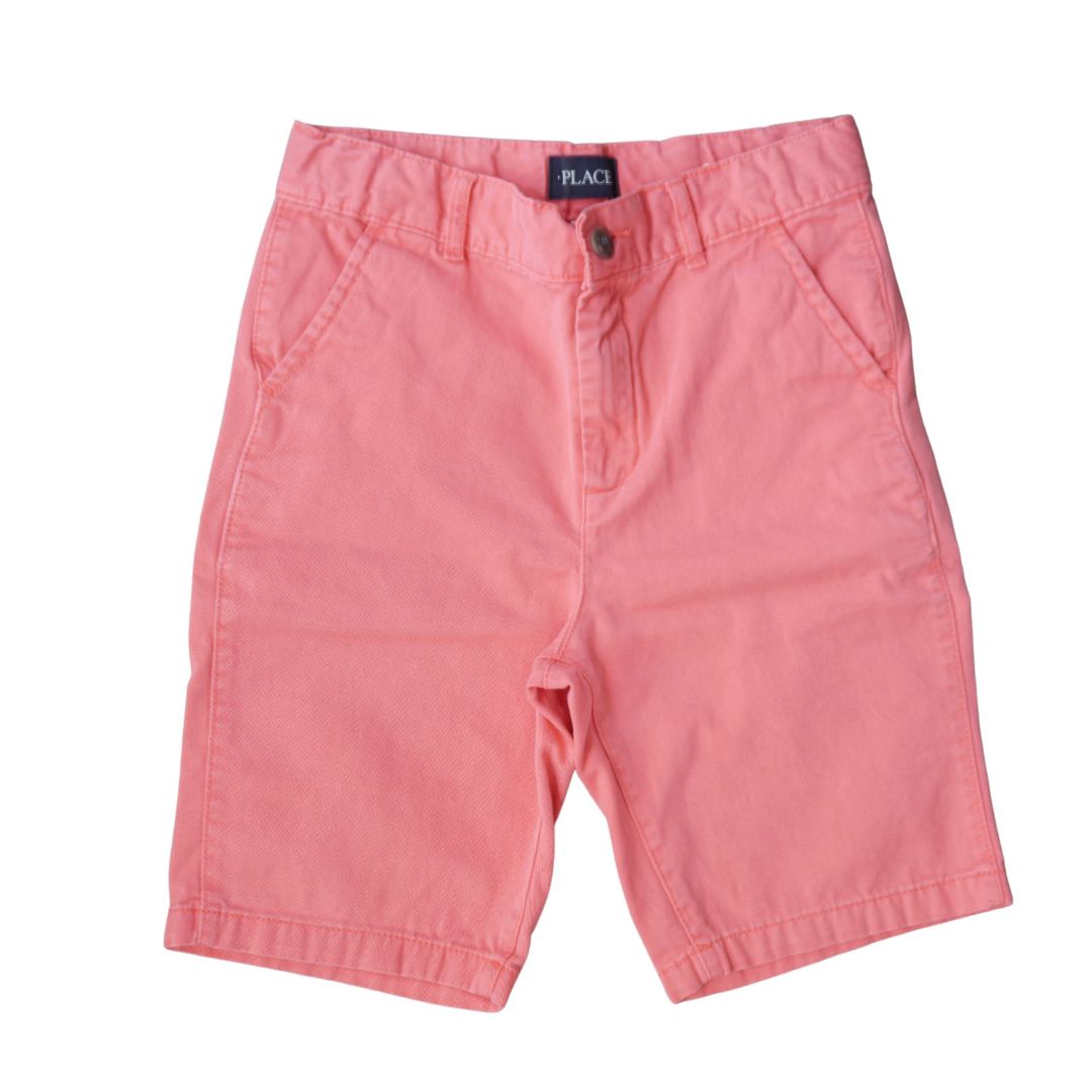 Kid's Pink The Children's Place Chino Shorts, 10