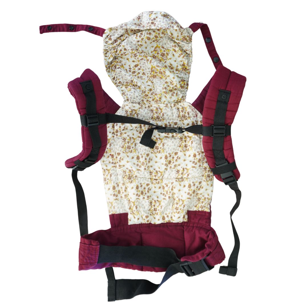 Burgundy Baby Carrier