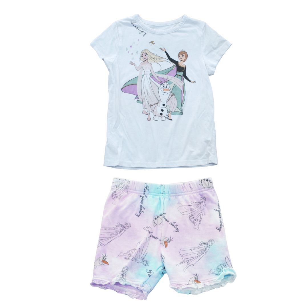 Pijama morado de Frozen 2 de Disney para niños, 5