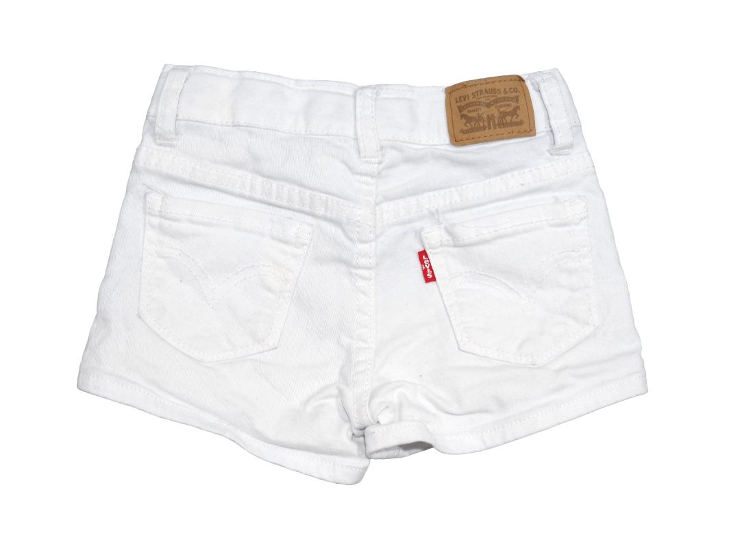 Pantalones vaqueros blancos Levi's para niñas, 4T