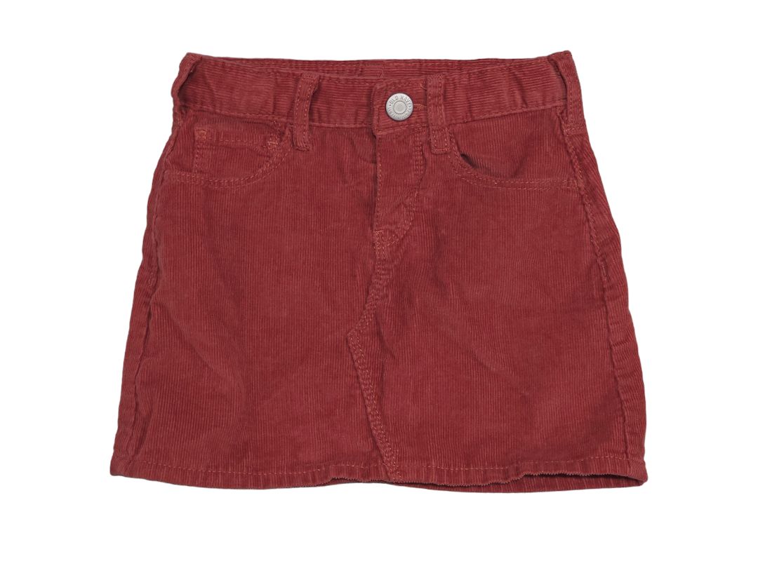 Old Navy - Red Corduroy Skirt, 3T